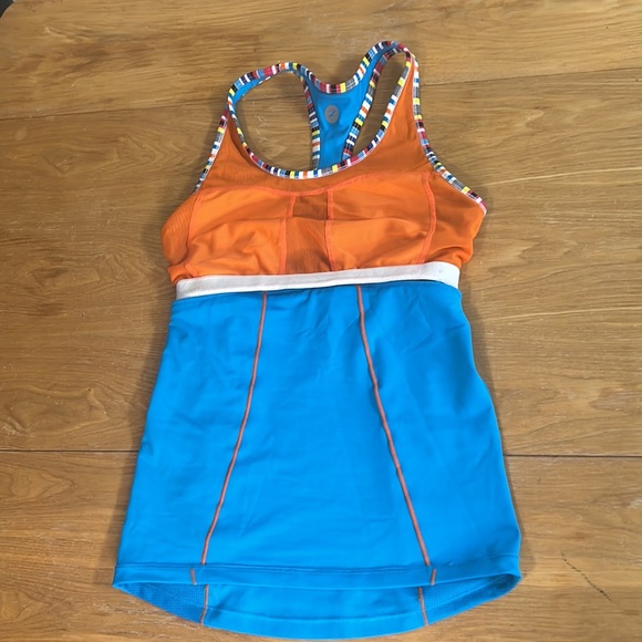 Zoot Performance Racerback Triathlon Tank Top in Blue Size Medium - Picture 7 of 9